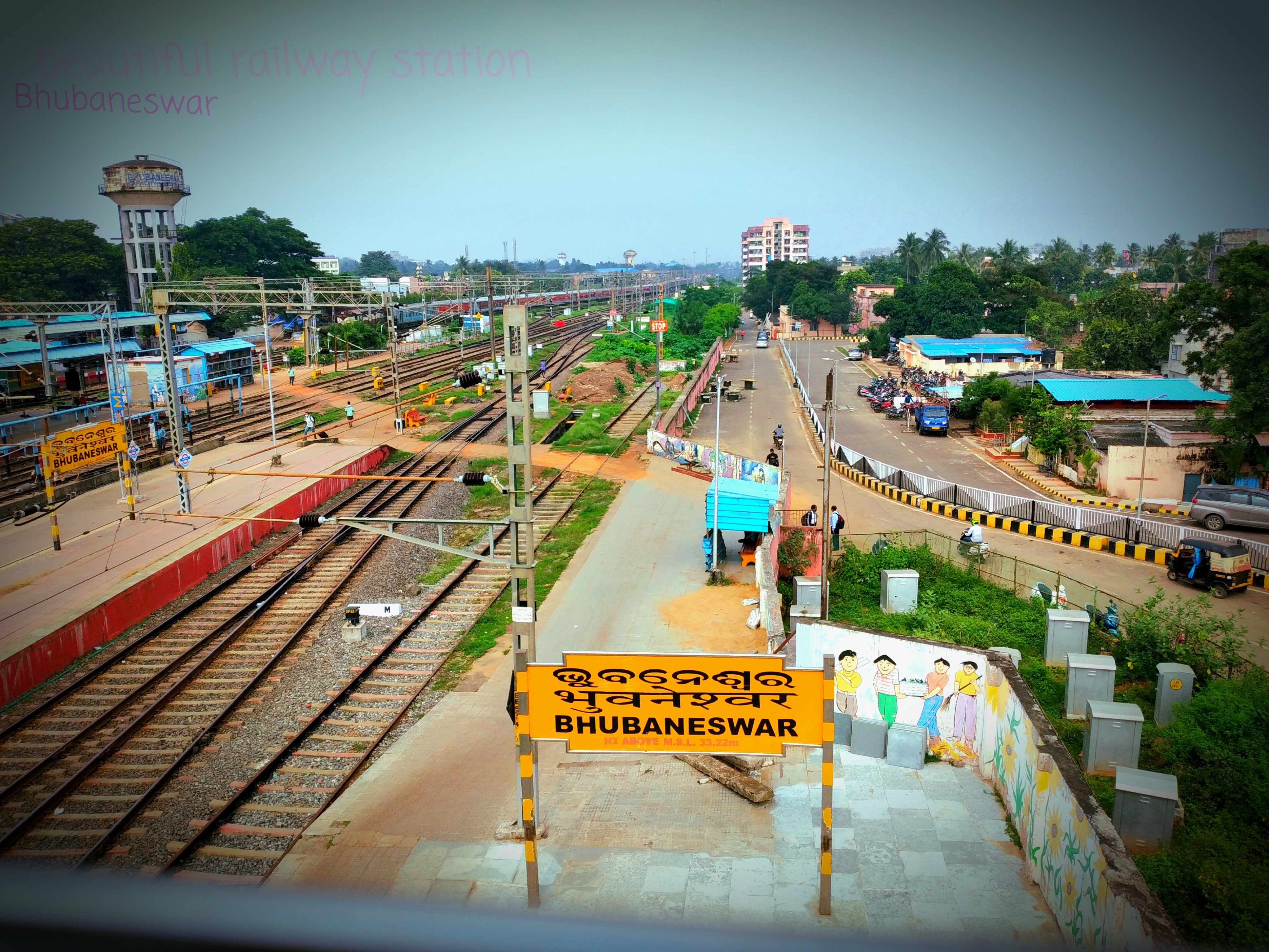Bhubaneswar Railway Station.